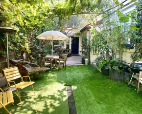 Jolie maison Parisienne Jardin Porte de Montreuil
